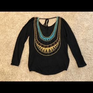 Windsor Open Back Sweater